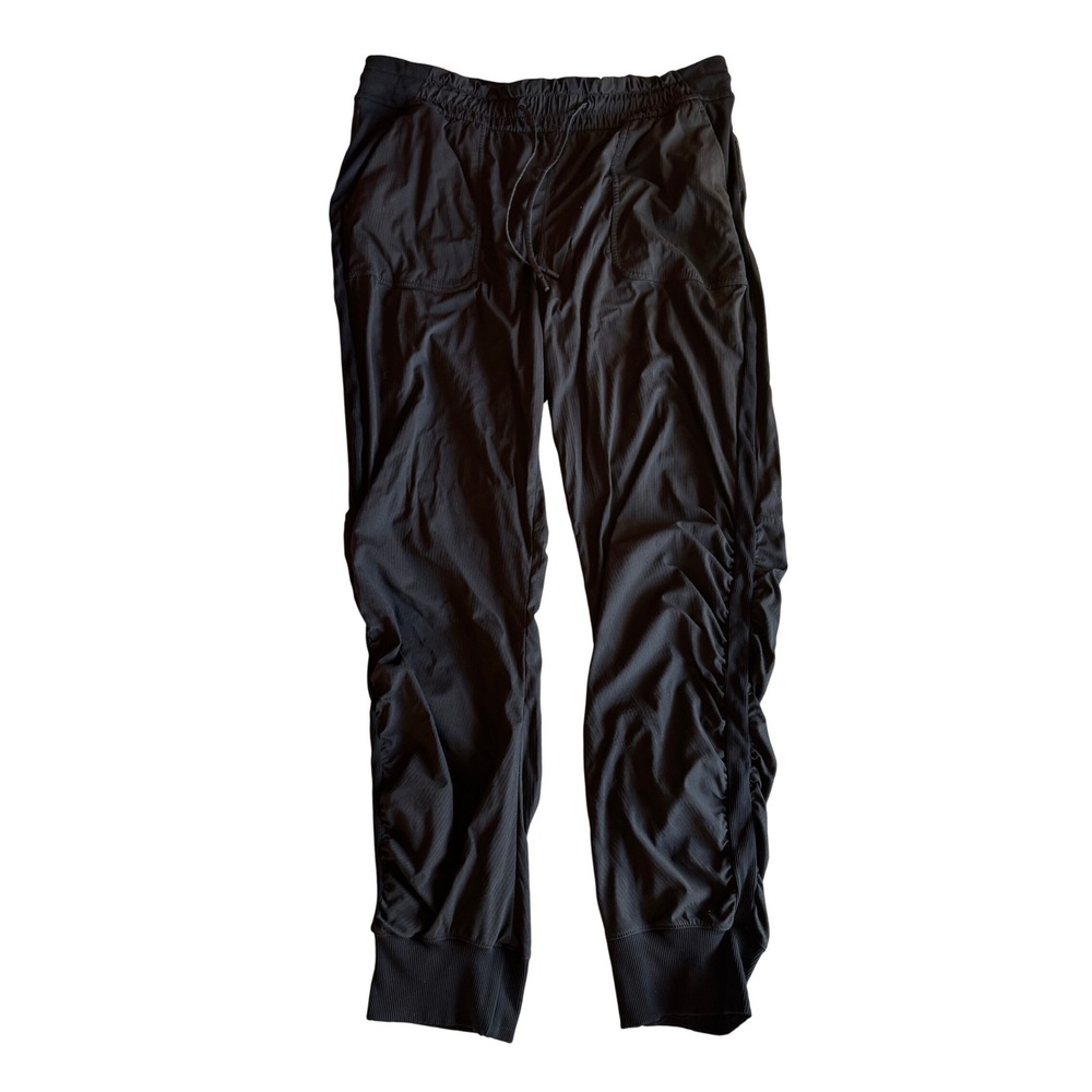 Lululemon Beyond the Studio Jogger Black Swift Fabric Pants W5CZHS Size 14